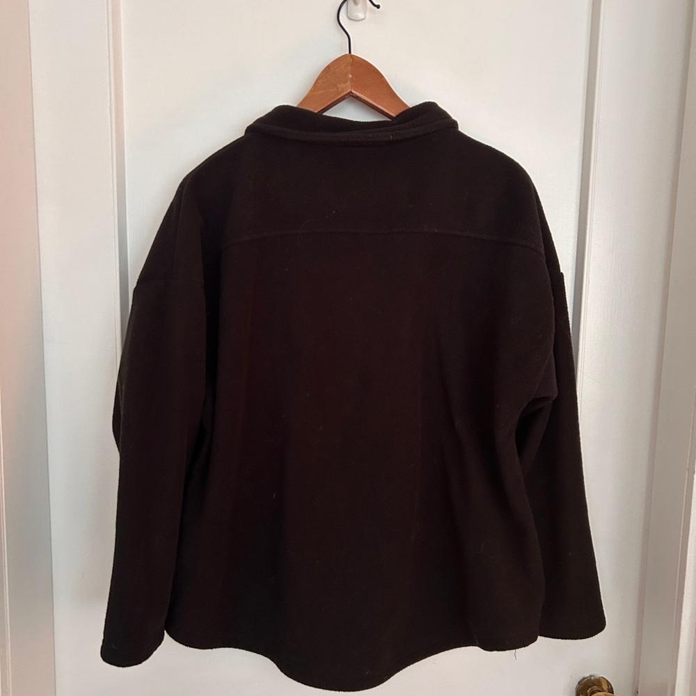 Black Fleece Jacket Size M - Picture 5 of 7
